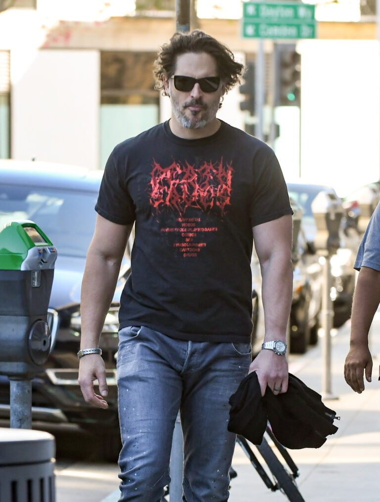 Joe Manganiello out and about