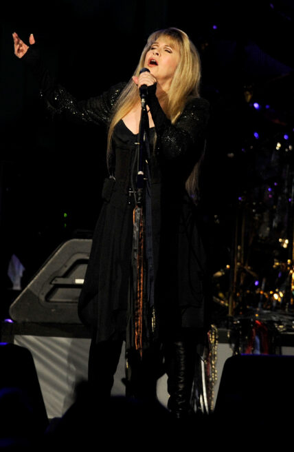 Stevie Nicks, Rock band Fleetwood Mac performs live in concert at Bank Atlantic Center