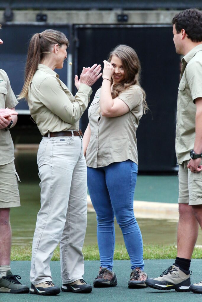 Bindi Irwin celebrates her 22nd birthday at Australia Zoo