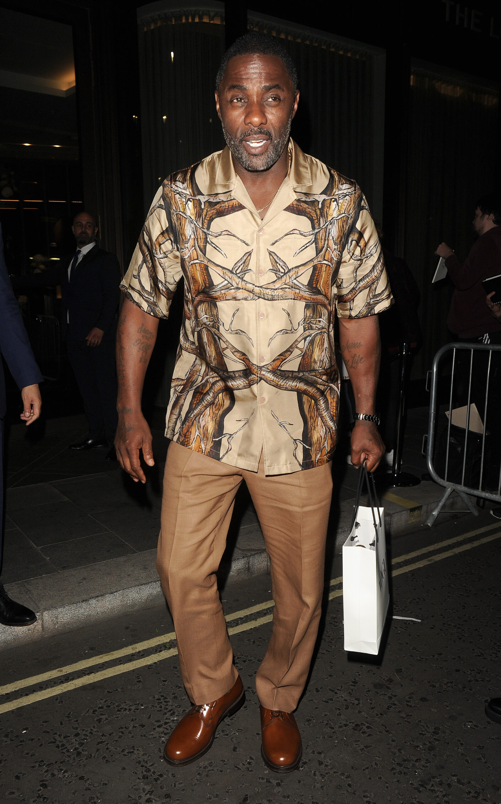 Celebrities attend a Vogue Magazine party held at the new Londoner Hotel on Leicester Square