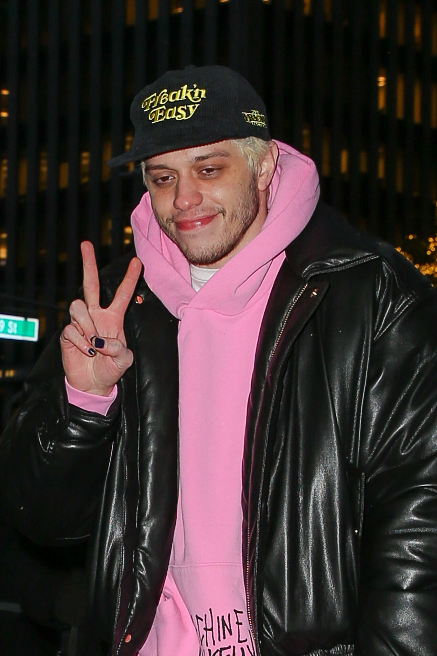 Pete Davidson smiling