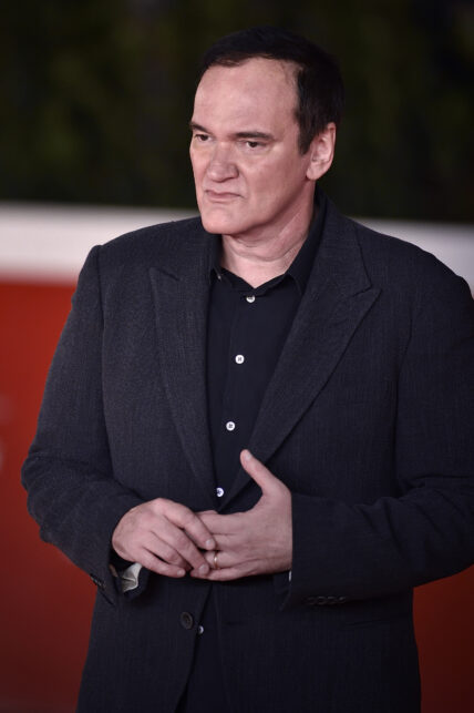Quentin Tarantino attends the close encounter red carpet during the 16th Rome Film Fest 2021 on October 19, 2021 in Rome, Italy.