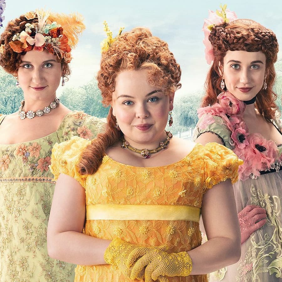 Eloise and Penelope on Bridgerton
