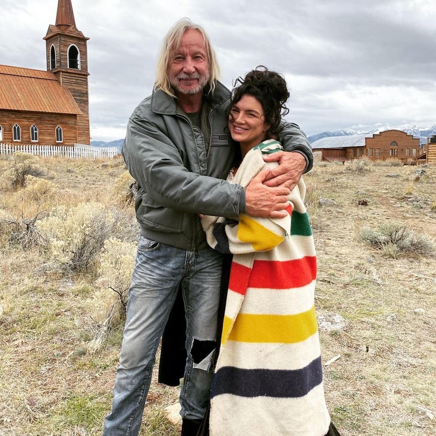 Gina Carano in "The Terror on the Prairie"