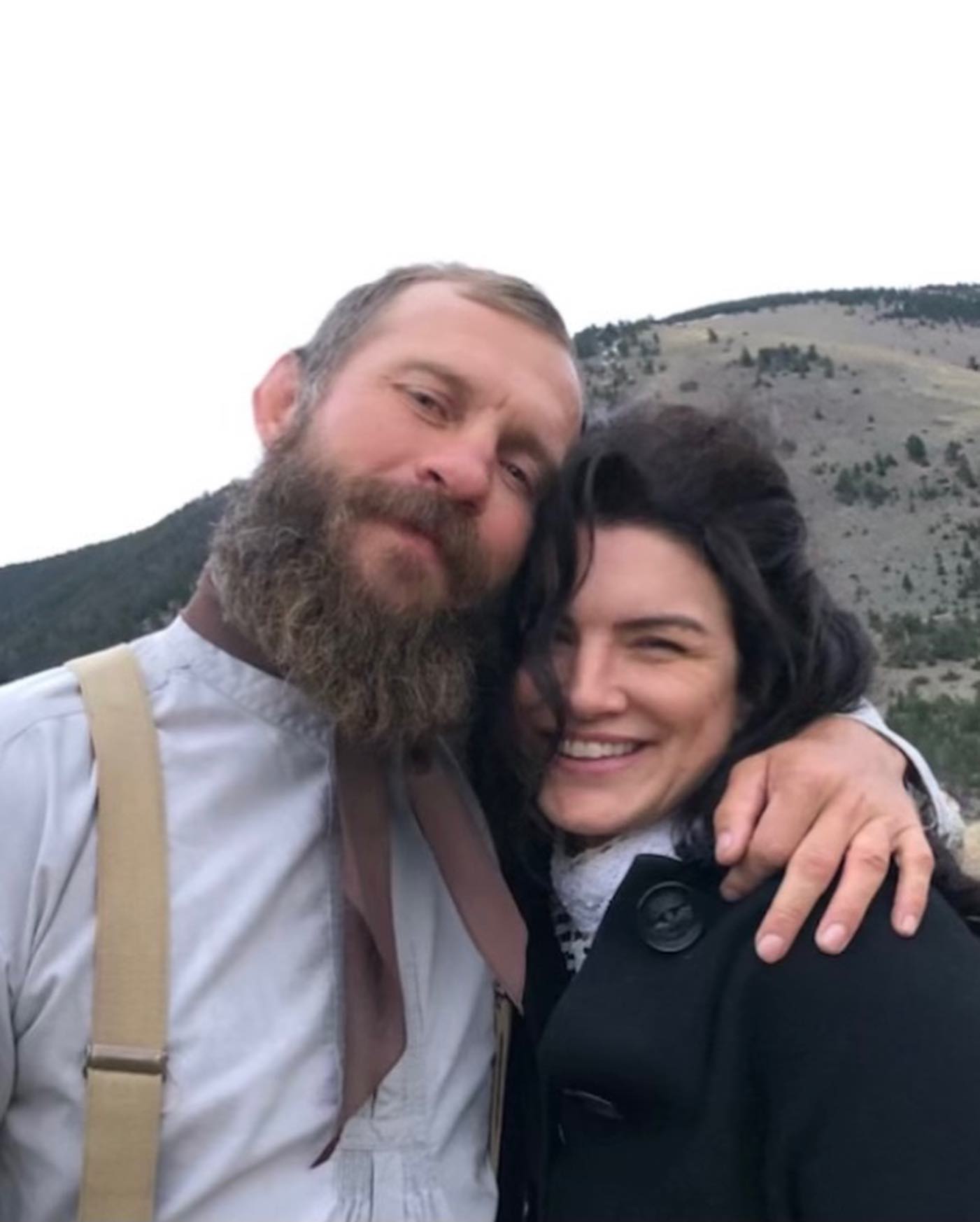 Gina Carano in "The Terror on the Prairie"