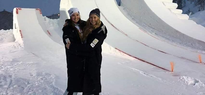 Brittany George and Abbey Willcox