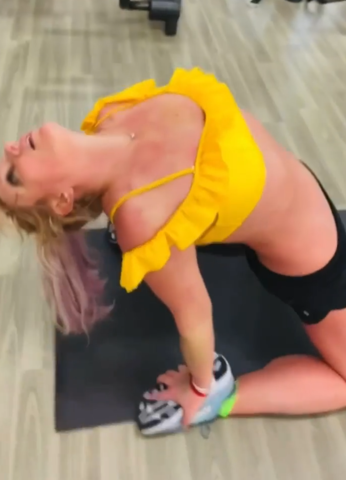 Britney Spears SLAMS Critics Of Her Sexy 'Sweating' Workout Videos!