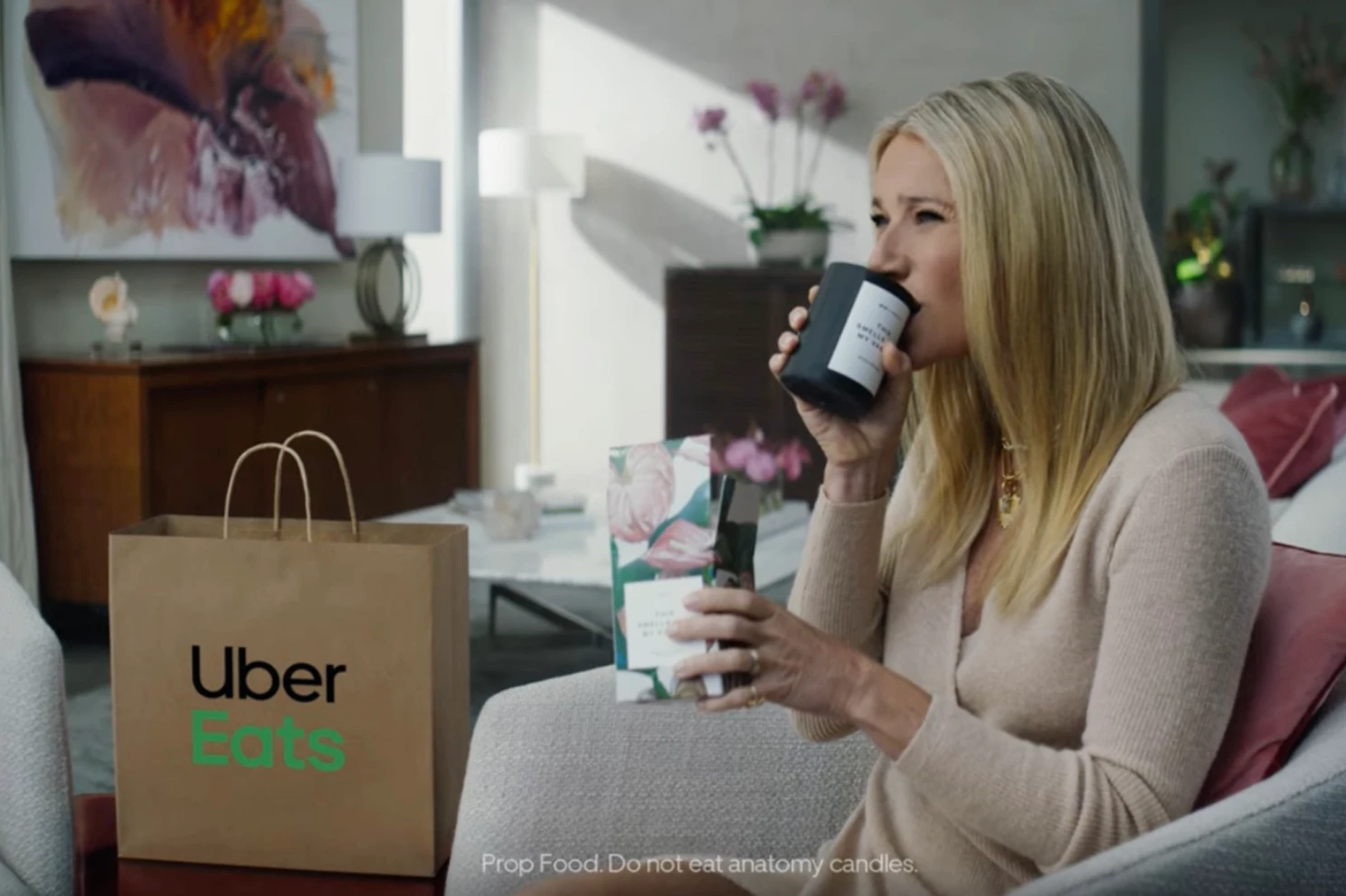 Gwyneth Paltrow Take BITE Of Vagina Candle In New Super Bowl Commercial!