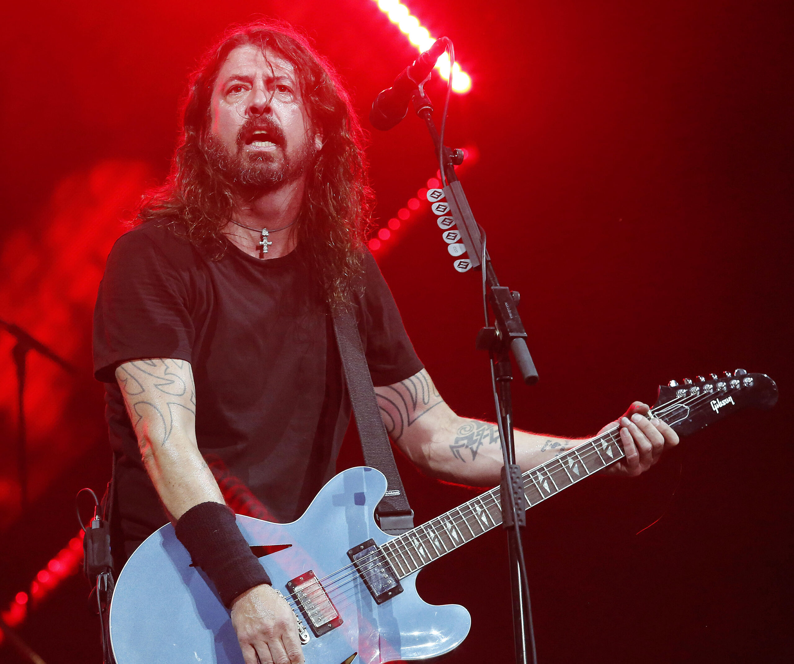 Dave Grohl at the Foo Fighters Concert in Curitiba - Brazil