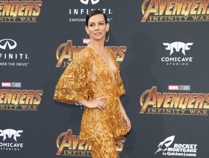 Los Angeles premiere of Disney and Marvel's 'Avengers: Infinity War' held at the El Capitan Theatre in Hollywood. 23 Apr 2018 Pictured: Evangeline Lilly.