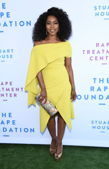 Angela Bassett arriving to the The Rape Foundation Annual Brunch at Private Residence