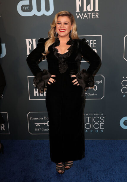 25th Annual Critic's Choice Awards - Los Angeles. 12 Jan 2020 Pictured: Kelly Clarkson,