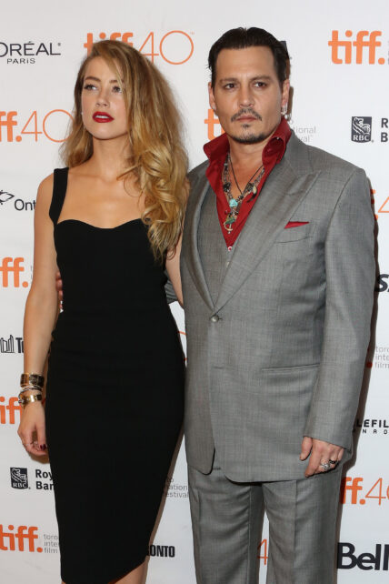 Amber Heard and Johnny Depp