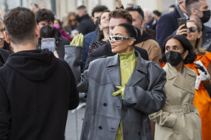 Kim K in Milan