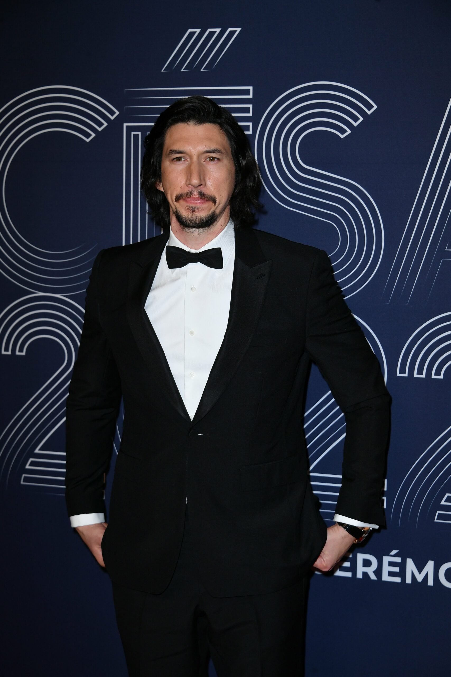 Adam Driver arrives at the 47th Cesar Film Awards Ceremony in Paris
