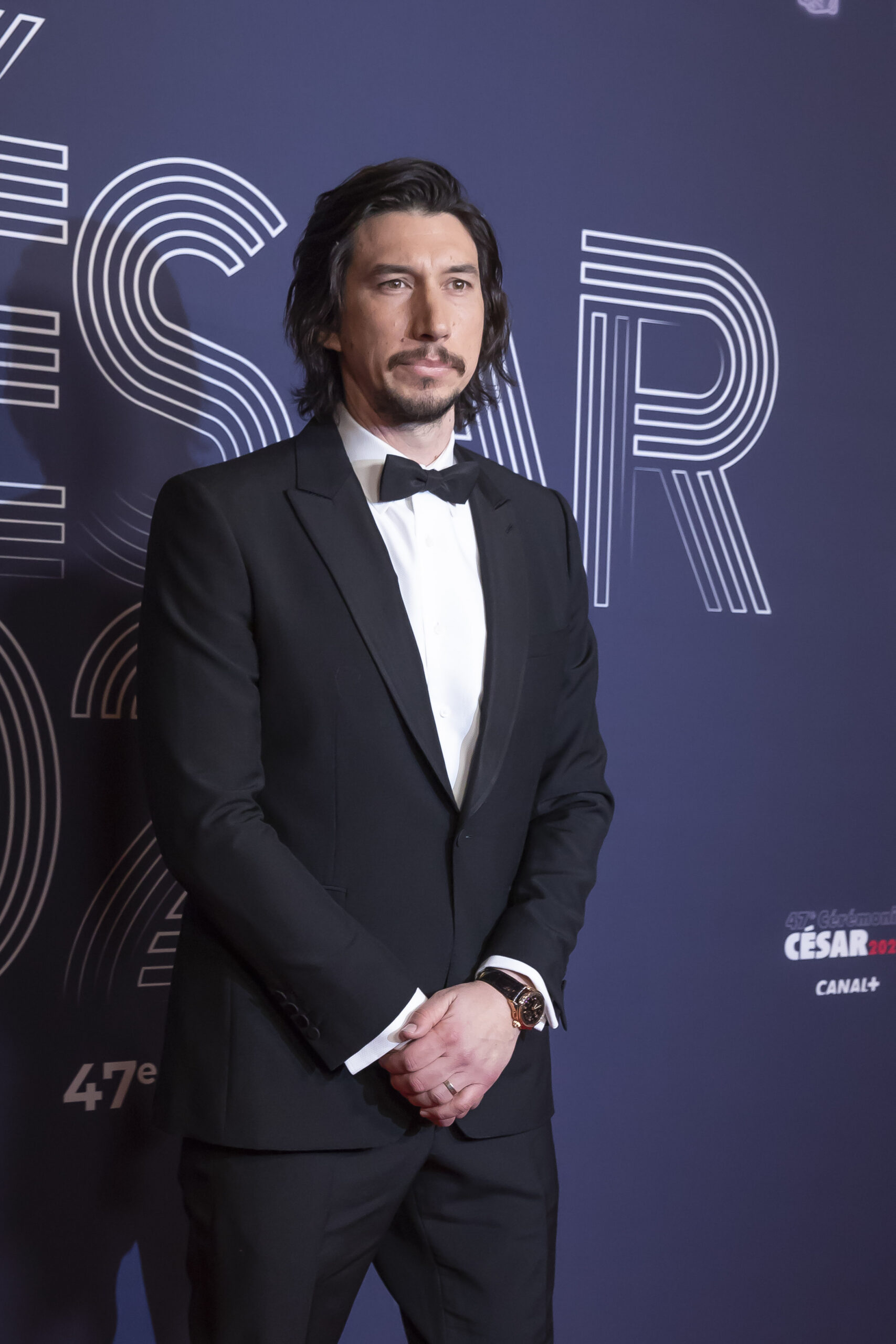 Adam Driver arrives at the 47th Cesar Film Awards Ceremony in Paris
