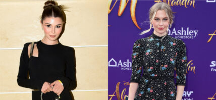 Olivia Jade Giannulli and Natasha Bure posing for the camera.