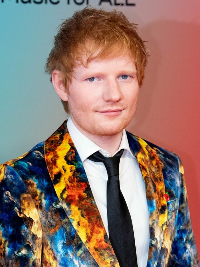 Ed Sheeran at the MTV EMa's 2021 in Budapest
