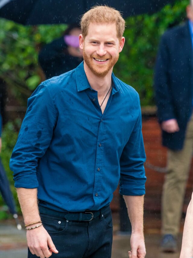 Prince Harry smiling