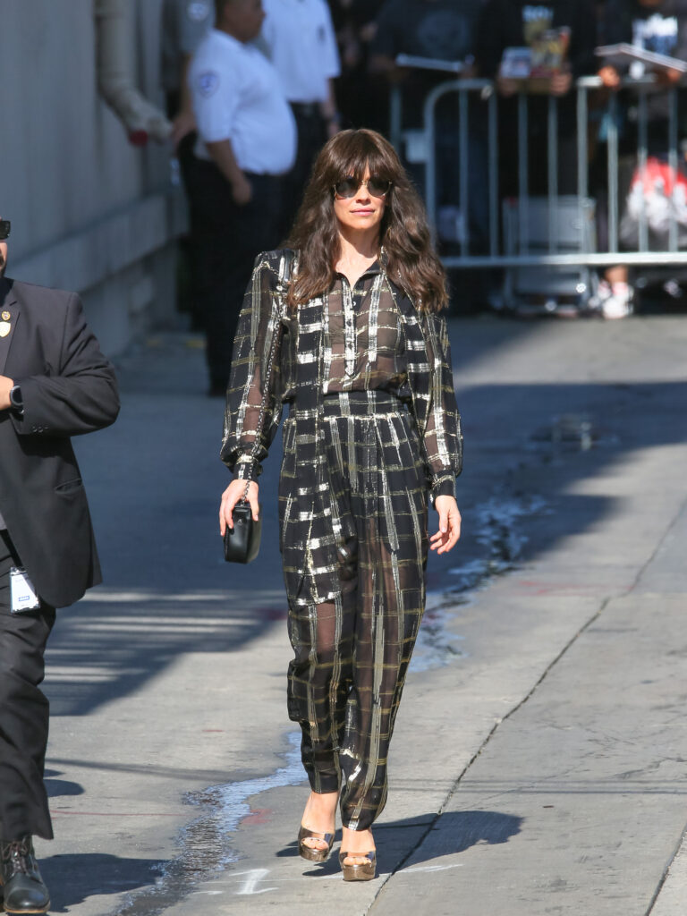 Evangeline Lilly at apos Jimmy Kimmel Live apos