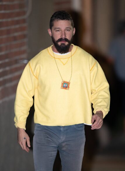 Shia LaBeouf at apos Kimmel apos
