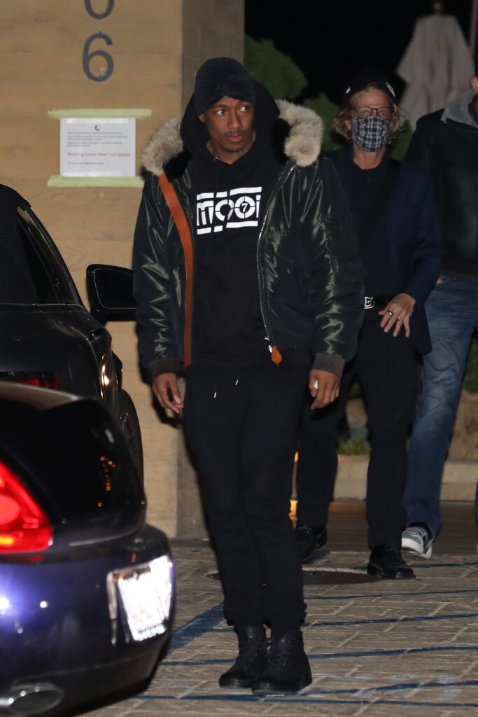 Nick Cannon and pregnant Brittany Bell grab dinner at Nobu Malibu