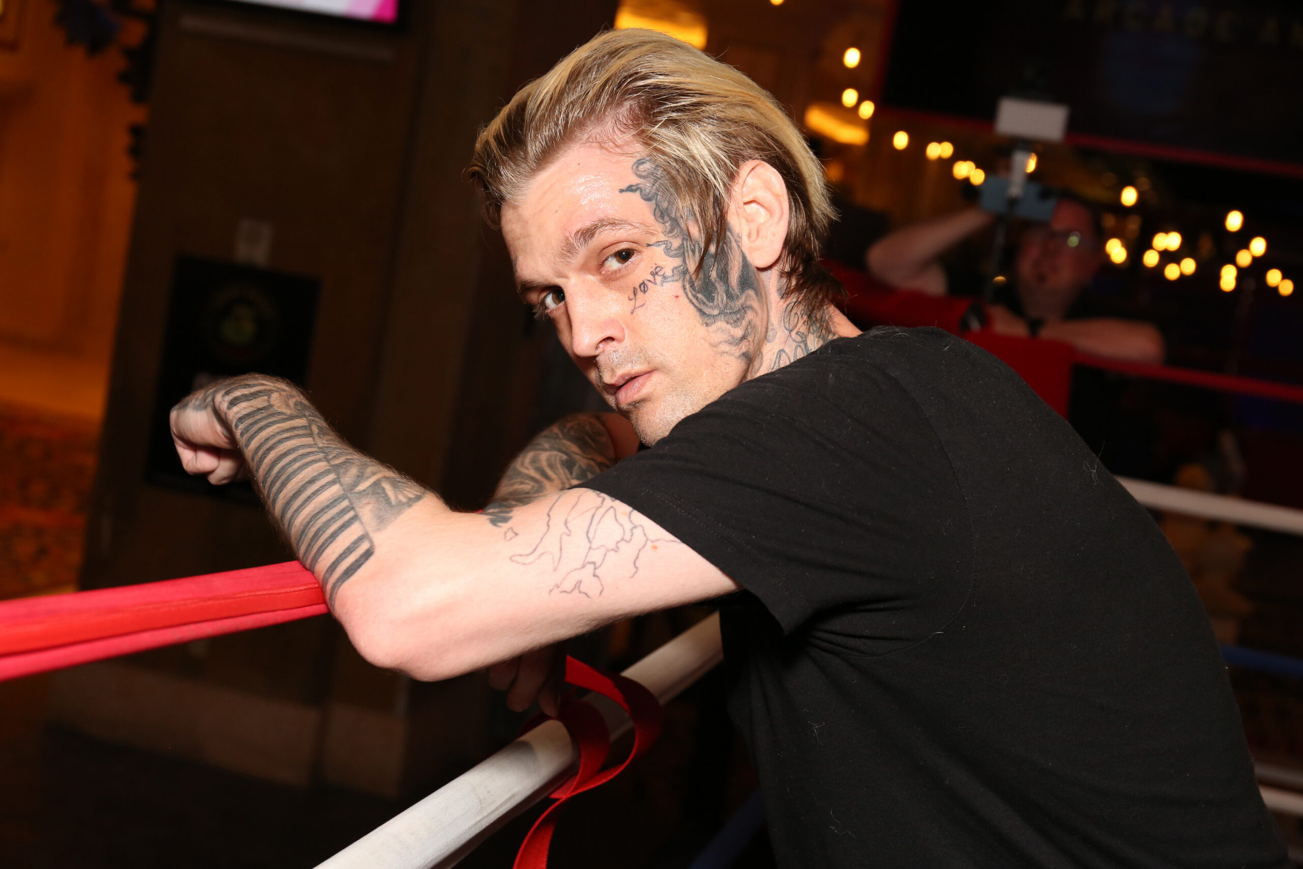 Lamar Odom Vs Aaron Carter Training Session