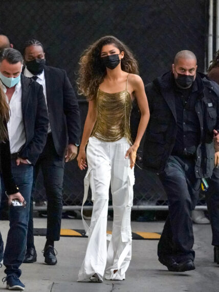 Zendaya at Jimmy Kimmel Live