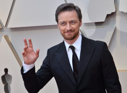James McAvoy arrives on the red carpet for the 91st annual Academy Awards at the Dolby Theatre in the Hollywood section of Los Angeles.