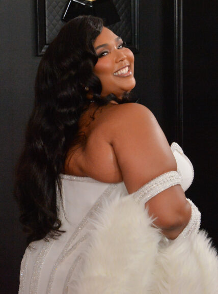 Lizzo arrives for the 62nd annual Grammy Awards held at Staples Center in Los Angeles on Sunday, January 26, 2020.