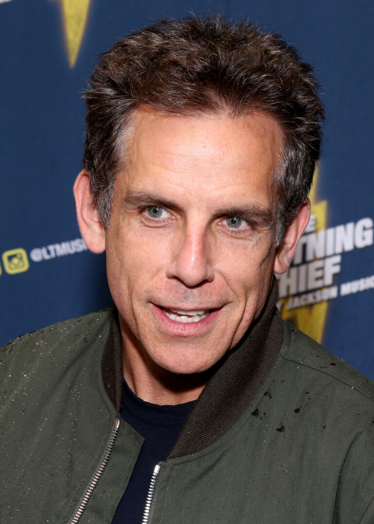 Ben Stiller at The Lightning Thief Opening