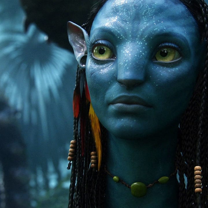 Zoe Saldana As Neytiri