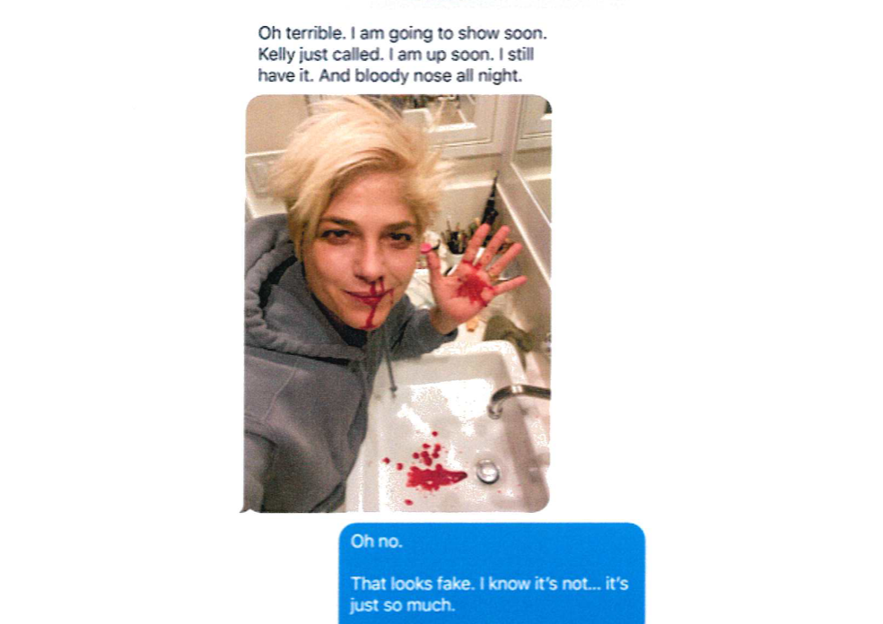 Selma Blair and Ronald Carlson seek restraining orders against each other