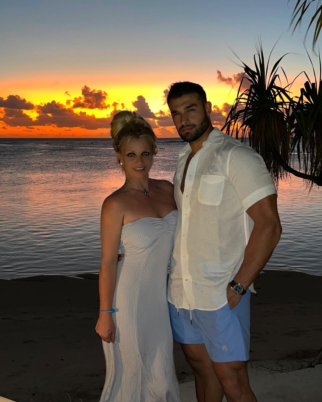 Did Britney Spears get married to Sam Asghari?