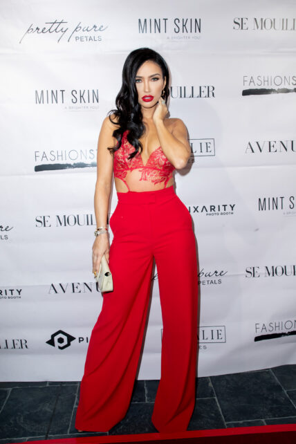 Model Bre Tiesi-Manziel hosts Se Mouiller Lingerie event at Avenue in Hollywood, California. 13 Feb 2019 Pictured: Bre Tiesi-Manziel. Photo credit: MEGA TheMegaAgency.com +1 888 505 6342 (Mega Agency TagID: MEGA358704_001.jpg) [Photo via Mega Agency]