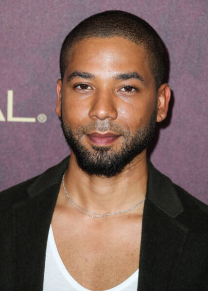 Jussie Smollett arrives at the 2018 Entertainment Weekly Pre-Emmy Party