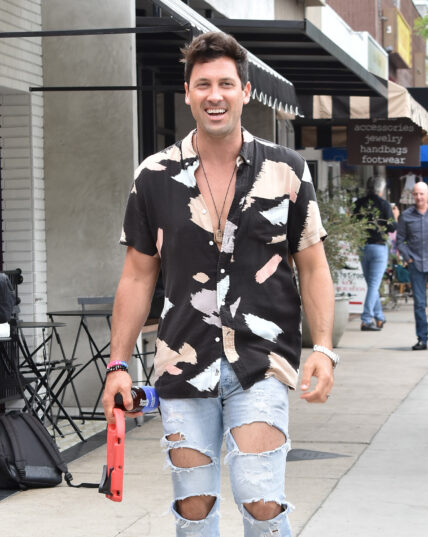 Maks Chmerkovskiy smiling