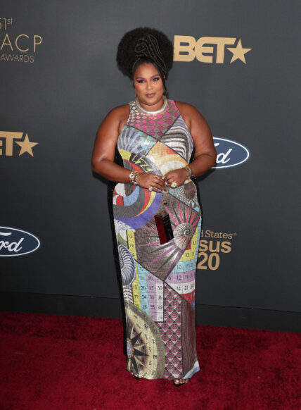Lizzo At The 51st NAACP Image Awards