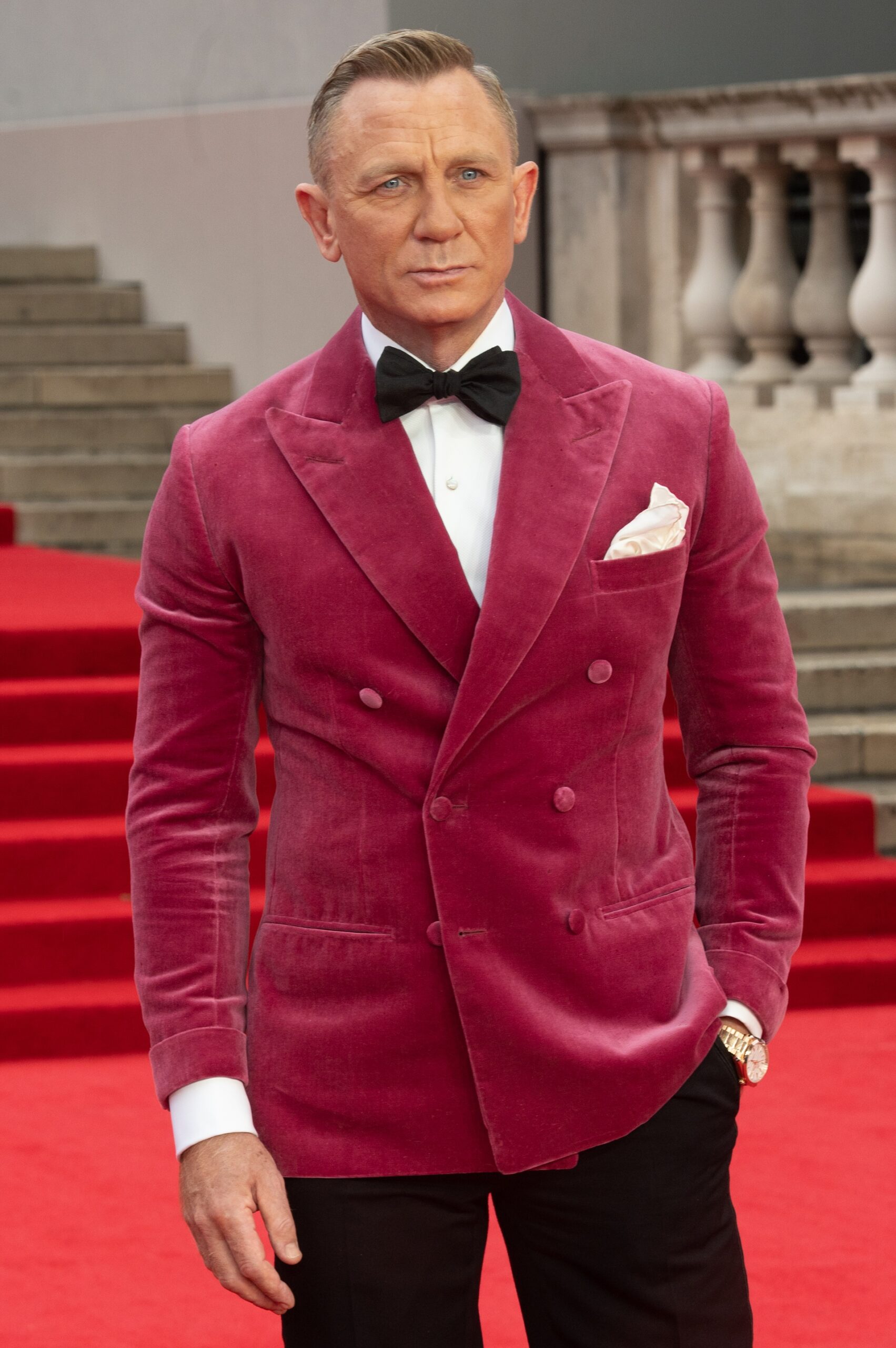 Daniel Craig at James Bond No Time To Die World Premiere at Royal Albert Hall on September 28, 2021 in London