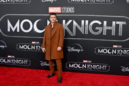 Oscar Isaac at the "Moon Knight Premiere