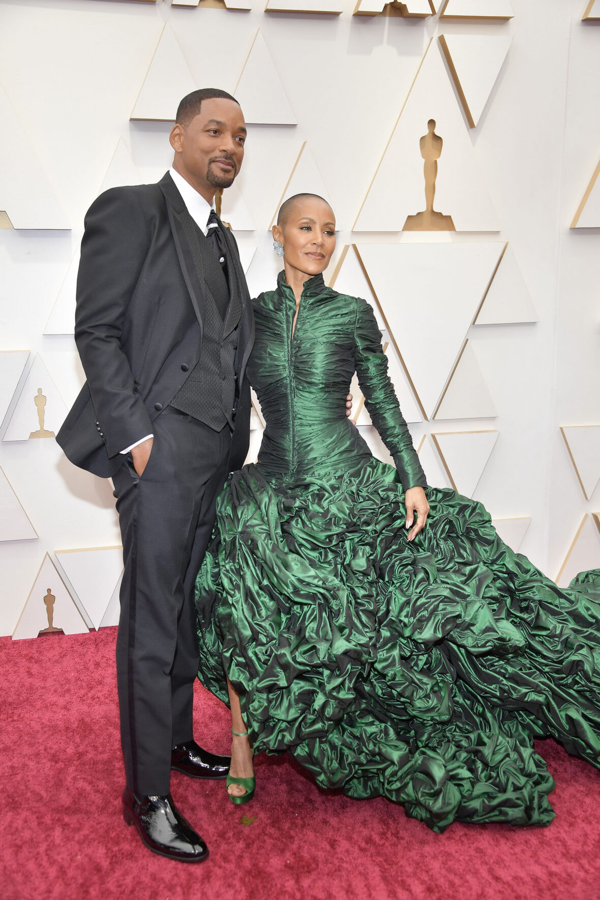 Will and Jada Pinkett-Smith at the 2022 Academy Awards
