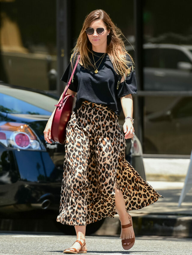 Jessica Biel out and about