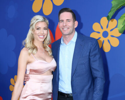 Heather Rae El Moussa & Tarek El Moussa at "A Very Brady Renovation" Premiere Event
