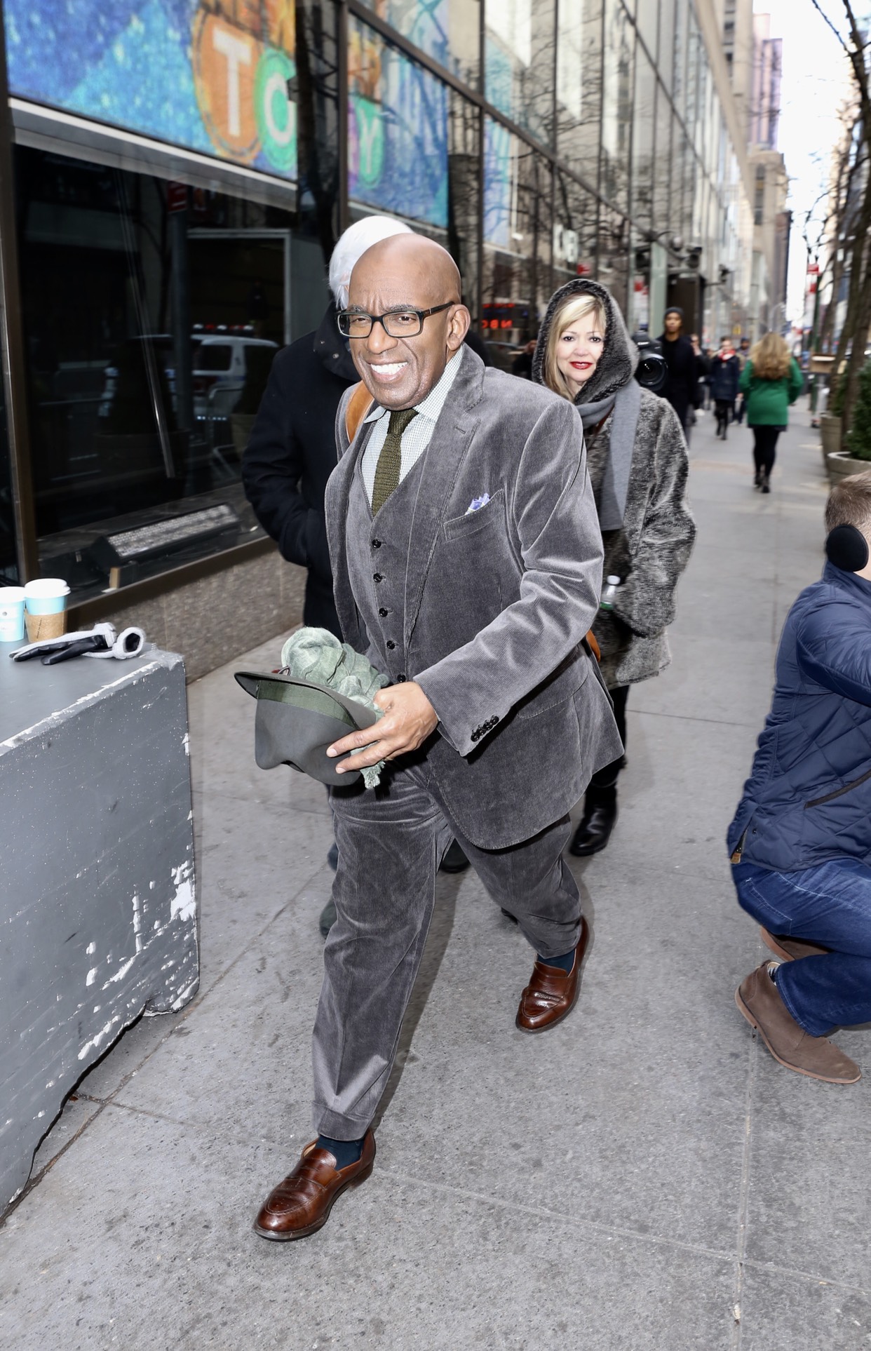 Al Roker is seen leaving NBC s Today Show