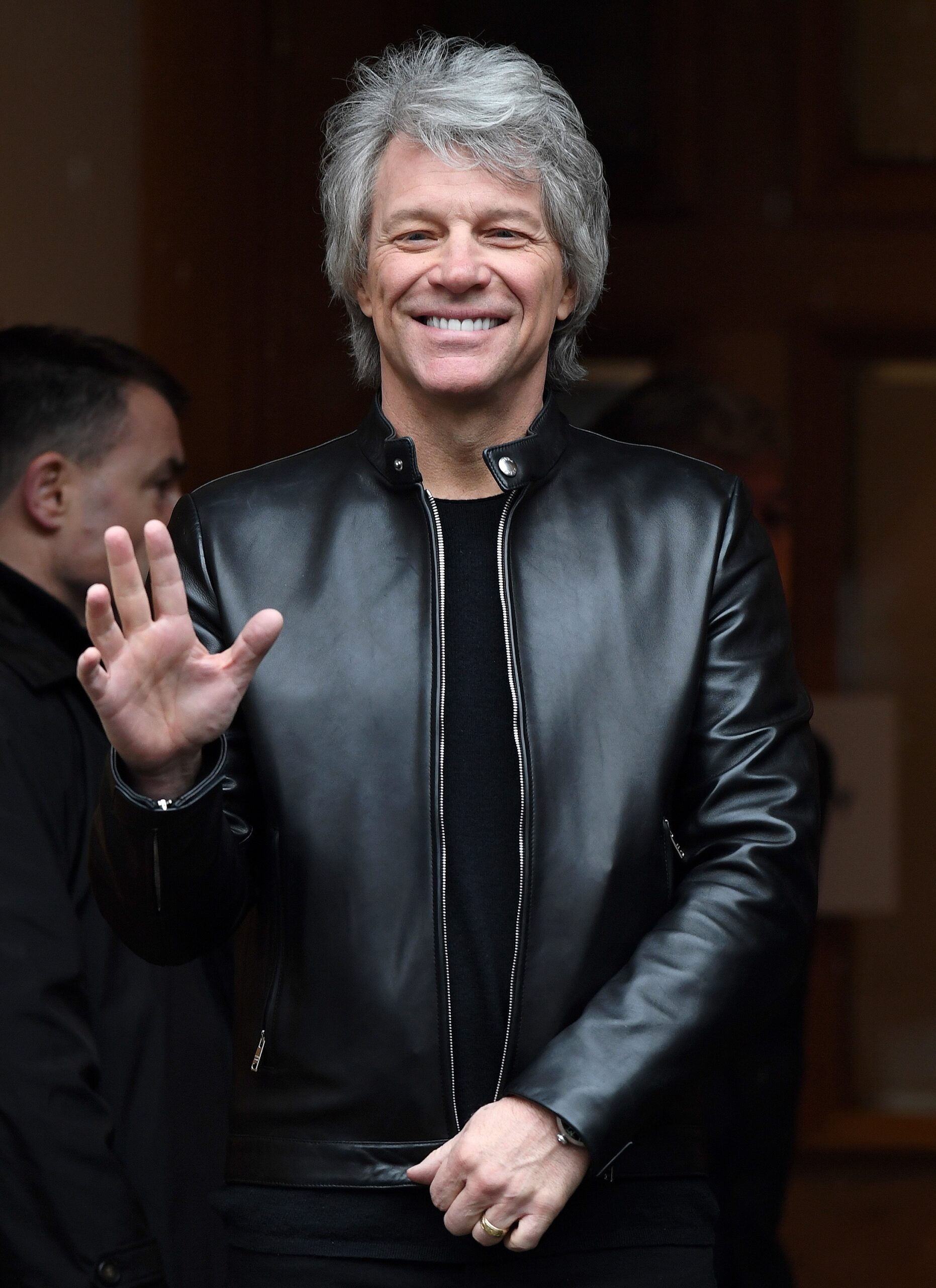 Prince Harry meets Jon Bon Jovi
