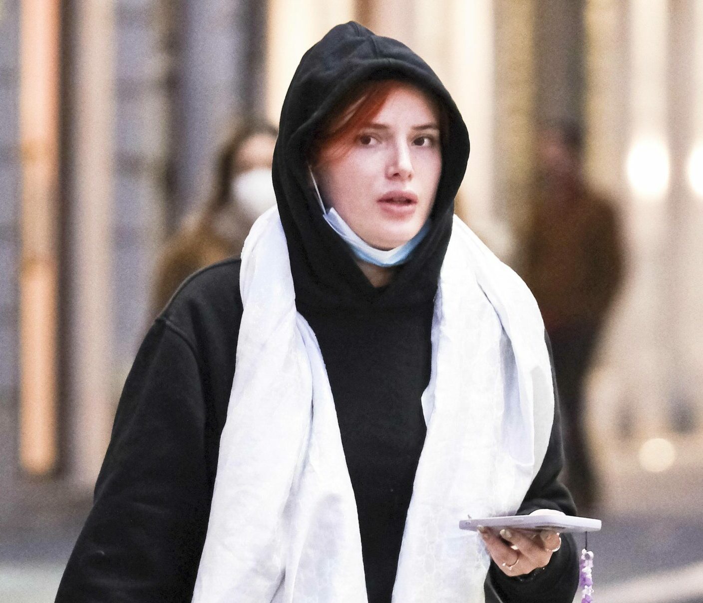 Bella Thorne is spotting in Rome