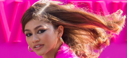Zendaya attends the Valentino fashion show in Paris