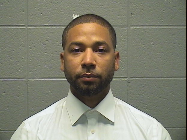 Jussie Smollett looks stony-faced in new mugshot after being sentenced to 150 days in jail for fake hate crime hoax