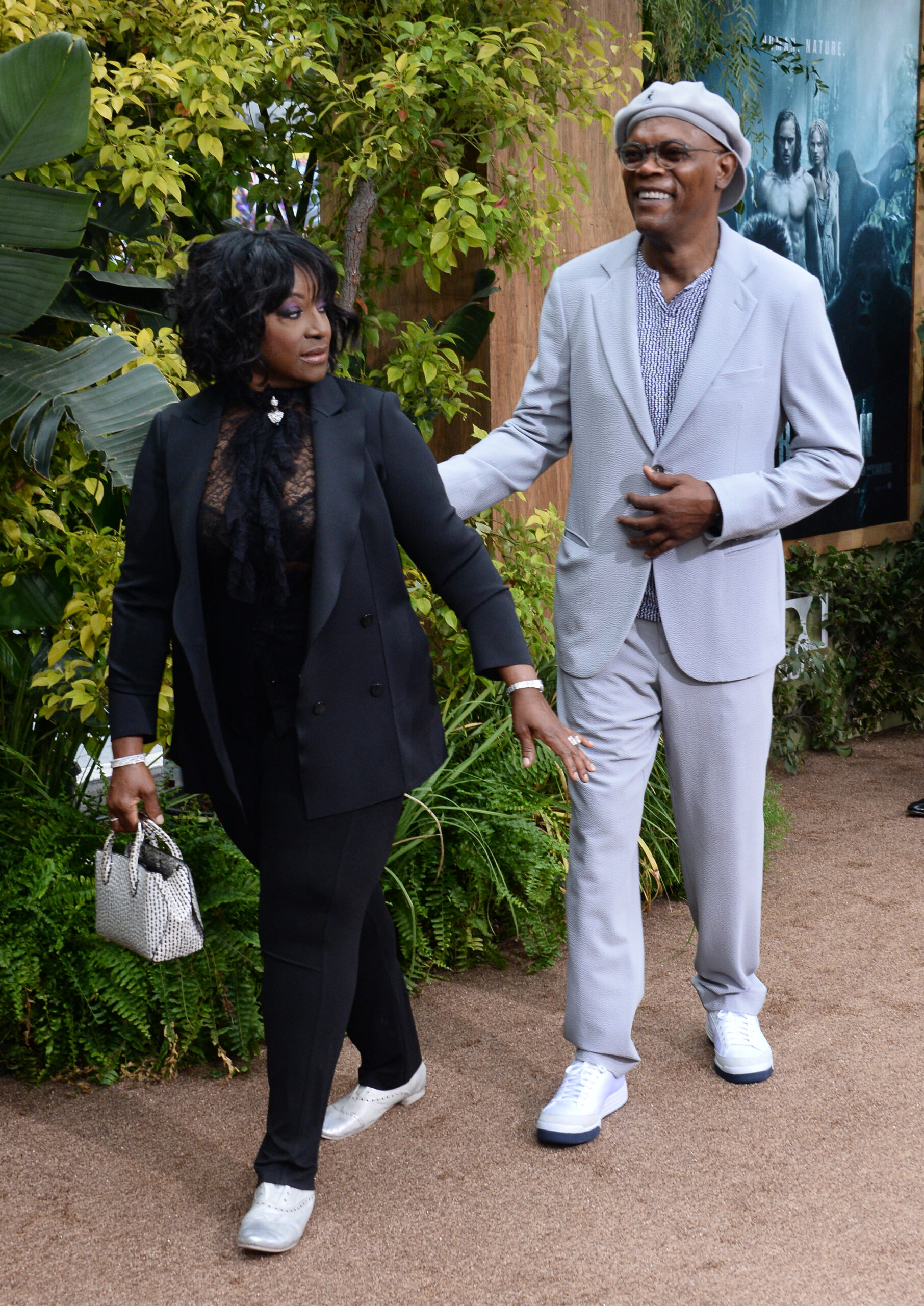 Samuel L. Jackson And LaTanya Richardson at "The Legend of Tarzan" premiere in Los Angeles