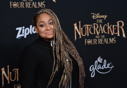 Raven-Symoné at "The Nutcracker and the Four Realms" premiere in Los Angeles